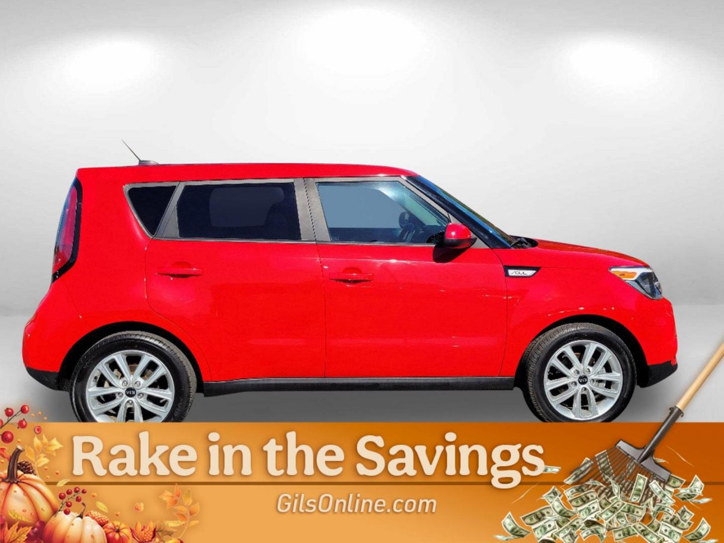 2017 Inferno Red /Black Kia Soul + (KNDJP3A53H7) with an Regular Unleaded I-4 2.0 L/122 engine, 6-Speed Automatic w/OD transmission, located at 1430 Gateway Drive, Opelika, AL, 36801, (334) 239-0944, 32.637871, -85.409790 - 2017 Kia Soul + - Photo#3