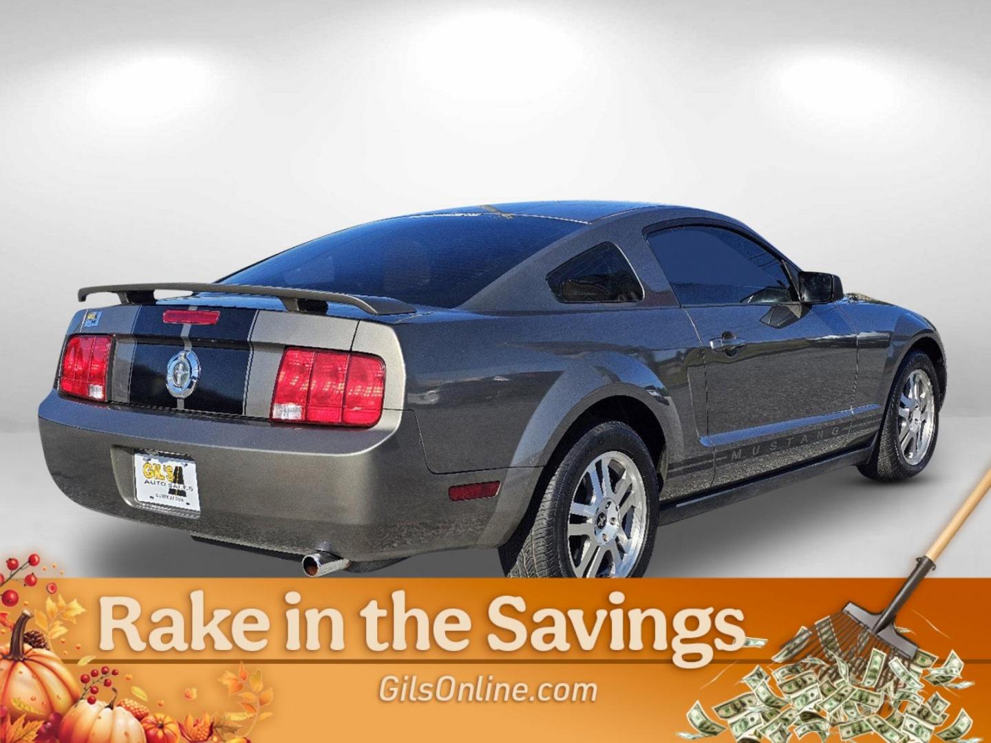 2005 Mineral Grey Metallic /Dark Charcoal Ford Mustang Premium (1ZVFT80N355) with an Gas V6 4.0L/244 engine, located at 804 22nd Ave, Phenix City, AL, 36870, (334) 297-1860, 32.484749, -85.024475 - 2005 Ford Mustang Premium - Photo#4