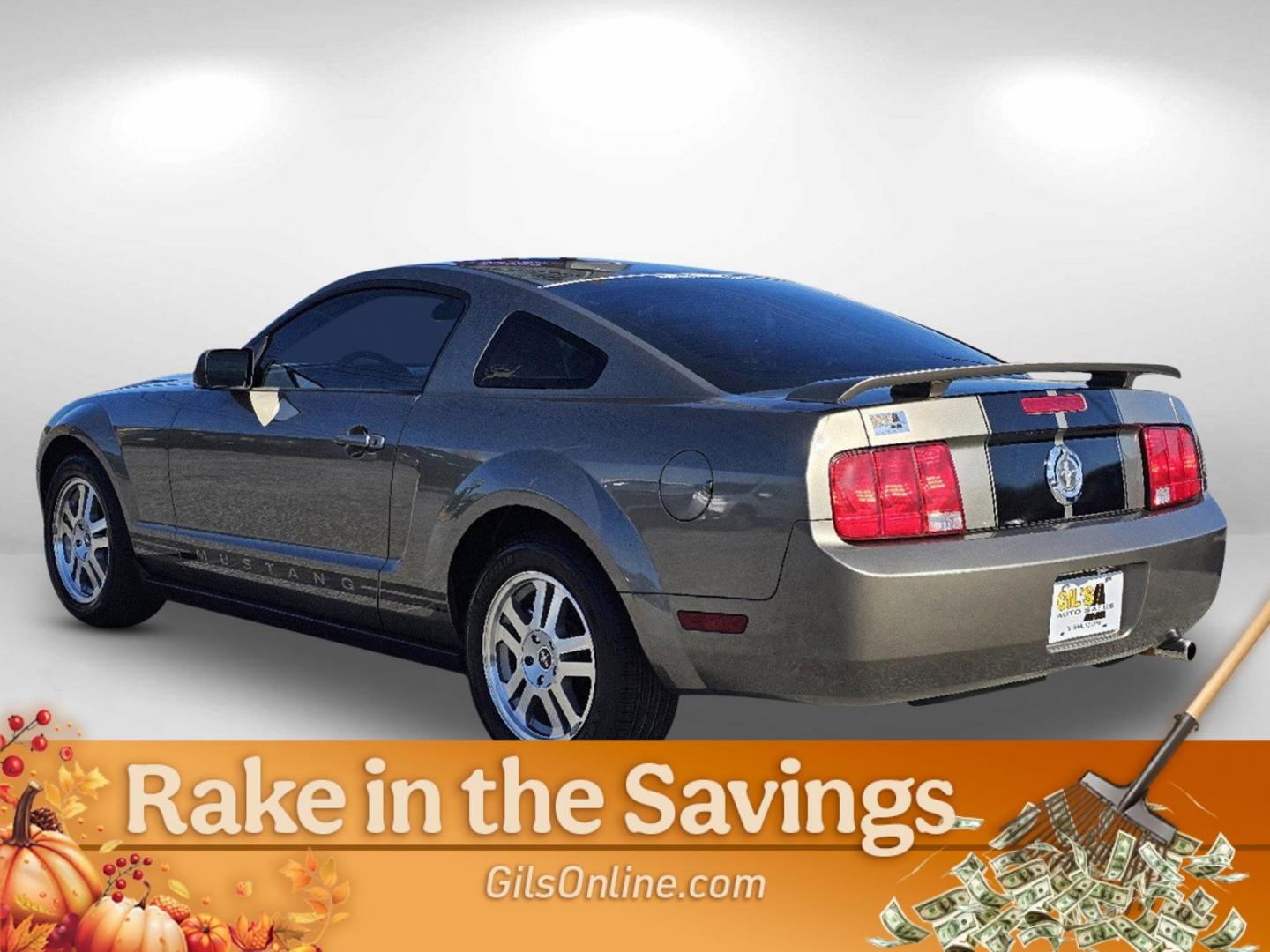 2005 Mineral Grey Metallic /Dark Charcoal Ford Mustang Premium (1ZVFT80N355) with an Gas V6 4.0L/244 engine, located at 804 22nd Ave, Phenix City, AL, 36870, (334) 297-1860, 32.484749, -85.024475 - 2005 Ford Mustang Premium - Photo#19