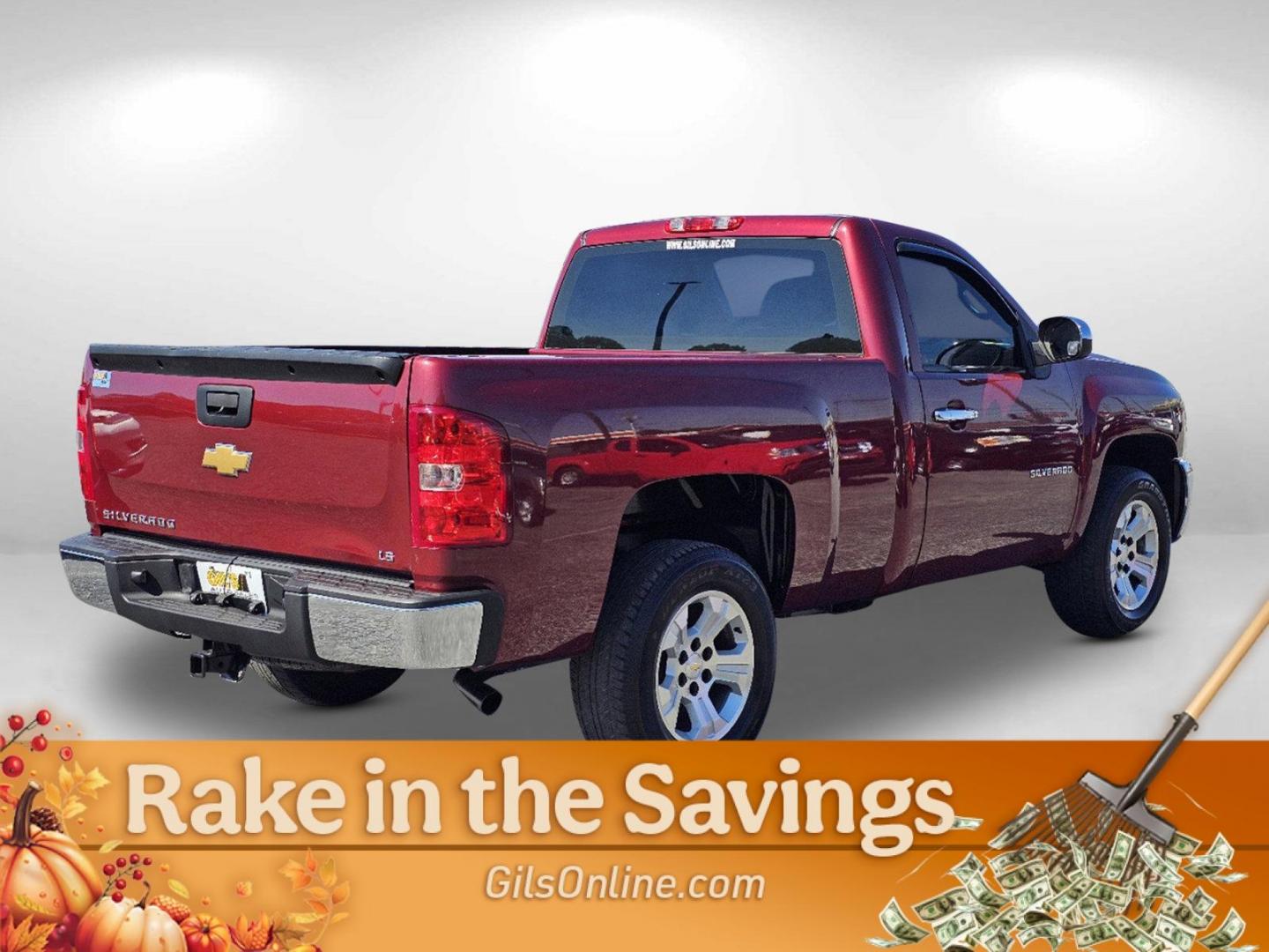 2013 Deep Ruby Metallic /Dark Titanium Chevrolet Silverado 1500 Work Truck (1GCNCPEX5DZ) with an Gas V6 4.3L/262 engine, 6-Speed Automatic transmission, located at 1430 Gateway Drive, Opelika, AL, 36801, (334) 239-0944, 32.637871, -85.409790 - 2013 Chevrolet Silverado 1500 Work Truck - Photo#4