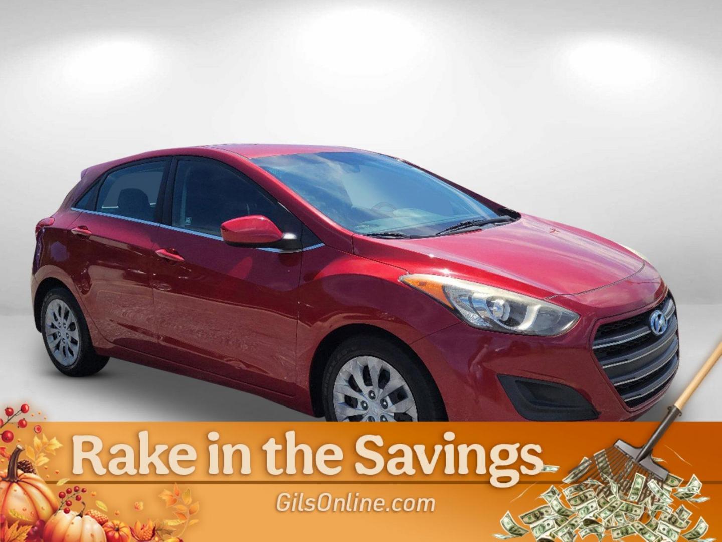 2017 Scarlet Red Pearl /Black Hyundai Elantra GT (KMHD35LH9HU) with an Regular Unleaded I-4 2.0 L/122 engine, 6-Speed Automatic w/OD transmission, located at 1430 Gateway Drive, Opelika, AL, 36801, (334) 239-0944, 32.637871, -85.409790 - 2017 Hyundai Elantra GT - Photo#2