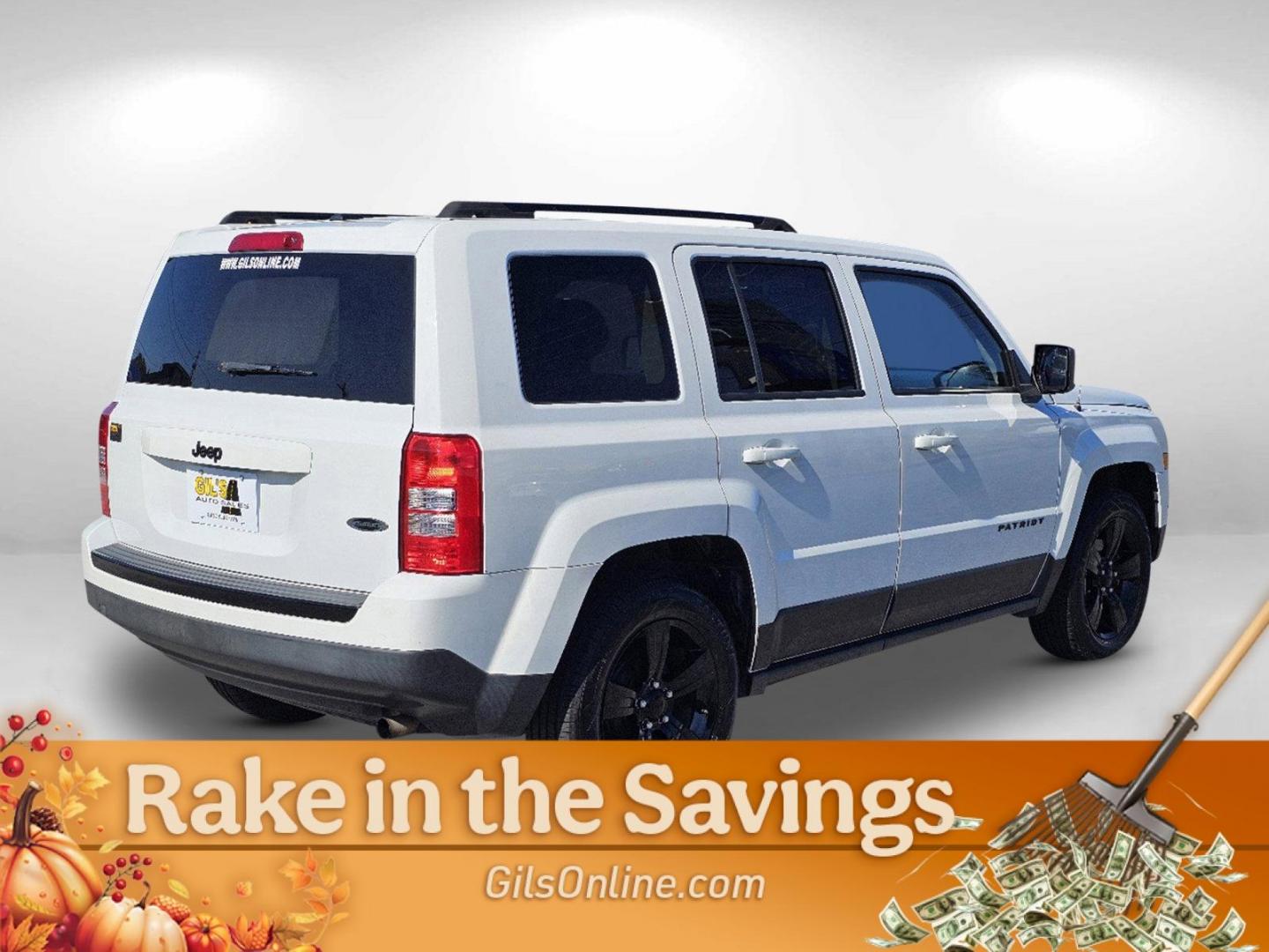 2015 Bright White Clearcoat /Dark Slate Gray Jeep Patriot Altitude Edition (1C4NJPBA5FD) with an Regular Unleaded I-4 2.0 L/122 engine, 1-Speed CVT w/OD transmission, located at 3959 U.S. 80 W, Phenix City, AL, 36870, (334) 297-4885, 32.469296, -85.135185 - 2015 Jeep Patriot Altitude Edition - Photo#4