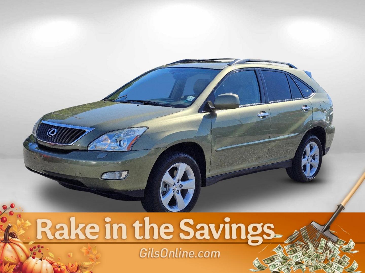 2008 Desert Sage Metallic /Ivory Lexus RX 350 (2T2GK31U58C) with an Gas V6 3.5L/211 engine, 5-Speed Automatic transmission, located at 3959 U.S. 80 W, Phenix City, AL, 36870, (334) 297-4885, 32.469296, -85.135185 - 2008 Lexus RX 350 - Photo#1