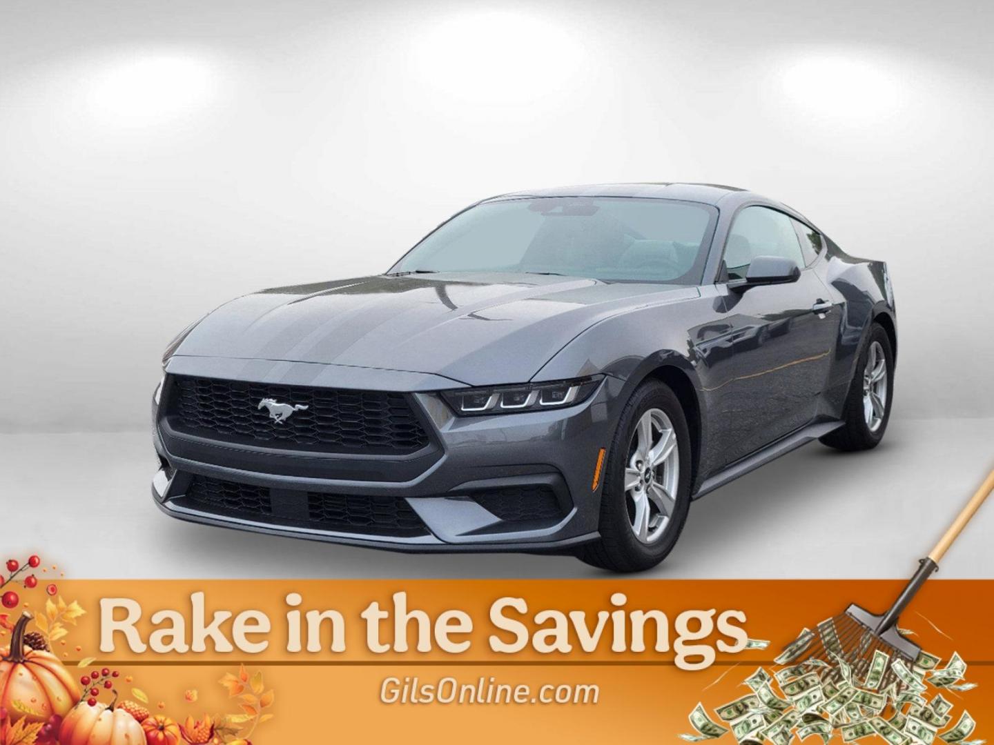 2024 Gray Ford Mustang EcoBoost (1FA6P8TH3R5) with an Intercooled Turbo Premium Unleaded I-4 2.3 L/140 engine, 10-Speed Automatic w/OD transmission, located at 3959 U.S. 80 W, Phenix City, AL, 36870, (334) 297-4885, 32.469296, -85.135185 - 2024 Ford Mustang EcoBoost - Photo#2