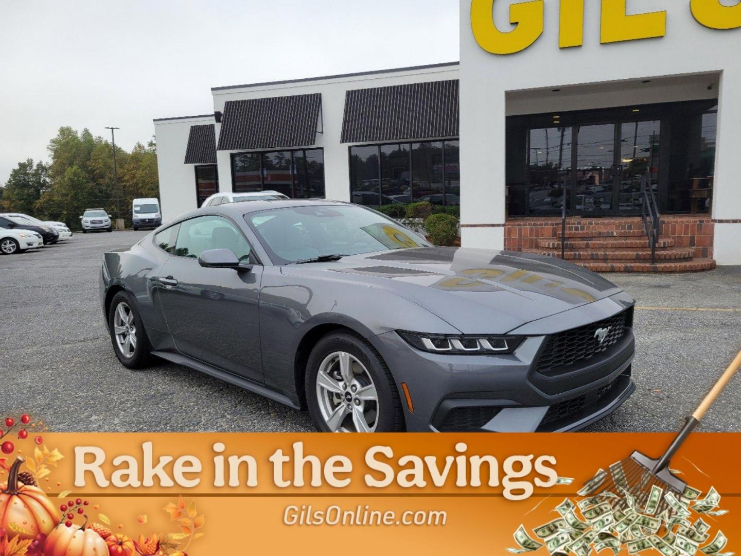 2024 Gray Ford Mustang EcoBoost (1FA6P8TH3R5) with an Intercooled Turbo Premium Unleaded I-4 2.3 L/140 engine, 10-Speed Automatic w/OD transmission, located at 3959 U.S. 80 W, Phenix City, AL, 36870, (334) 297-4885, 32.469296, -85.135185 - 2024 Ford Mustang EcoBoost - Photo#7