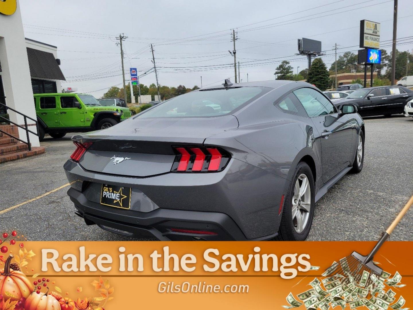 2024 Gray Ford Mustang EcoBoost (1FA6P8TH3R5) with an Intercooled Turbo Premium Unleaded I-4 2.3 L/140 engine, 10-Speed Automatic w/OD transmission, located at 3959 U.S. 80 W, Phenix City, AL, 36870, (334) 297-4885, 32.469296, -85.135185 - 2024 Ford Mustang EcoBoost - Photo#14