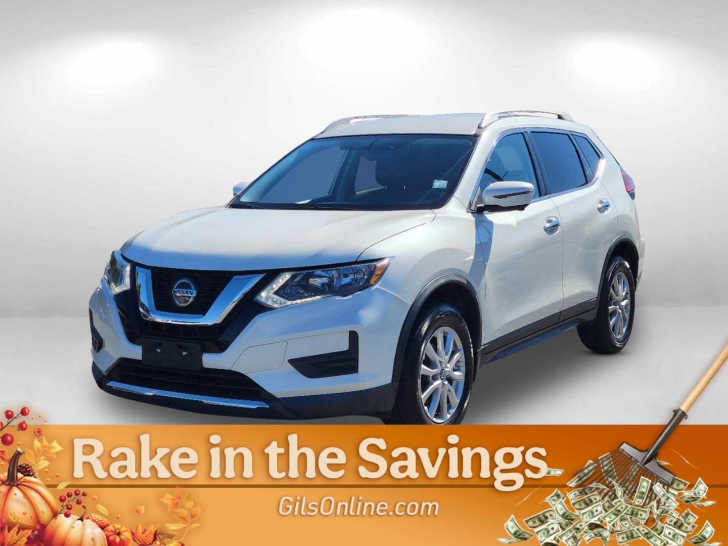 2018 Pearl White /Charcoal Nissan Rogue SV (KNMAT2MV4JP) with an Regular Unleaded I-4 2.5 L/152 engine, 1-Speed CVT w/OD transmission, located at 804 22nd Ave, Phenix City, AL, 36870, (334) 297-1860, 32.484749, -85.024475 - 2018 Nissan Rogue SV - Photo#0