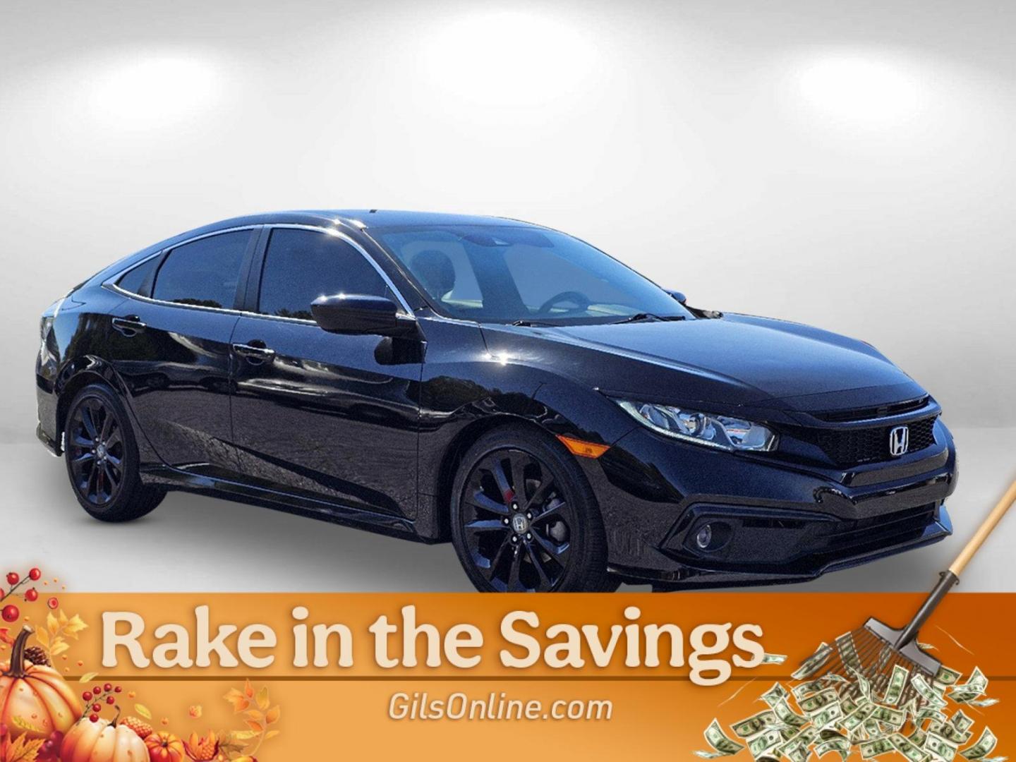 2020 Crystal Black Pearl /Black Honda Civic Sedan Sport (2HGFC2E88LH) with an Regular Unleaded I-4 2.0 L/122 engine, 6-Speed Manual w/OD transmission, located at 804 22nd Ave, Phenix City, AL, 36870, (334) 297-1860, 32.484749, -85.024475 - 2020 Honda Civic Sedan Sport - Photo#5