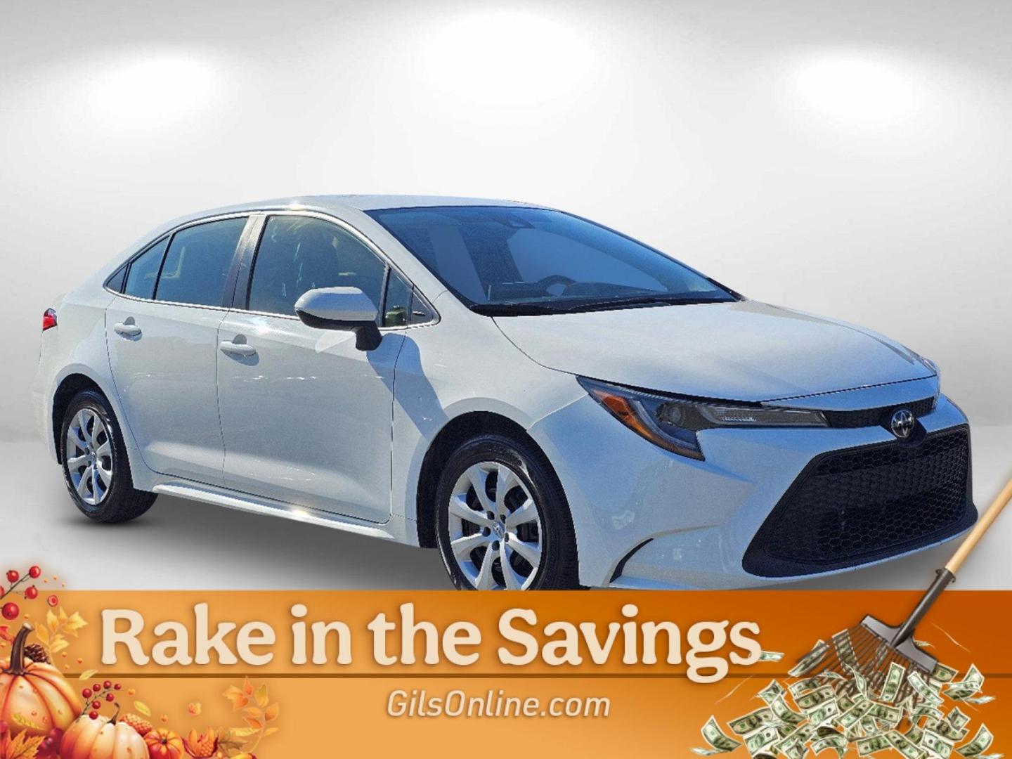 2020 Super White /Black Toyota Corolla LE (JTDEPRAE3LJ) with an Regular Unleaded I-4 1.8 L/110 engine, 1-Speed CVT w/OD transmission, located at 5115 14th Ave., Columbus, GA, 31904, (706) 323-0345, 32.511494, -84.971046 - 2020 Toyota Corolla LE - Photo#7