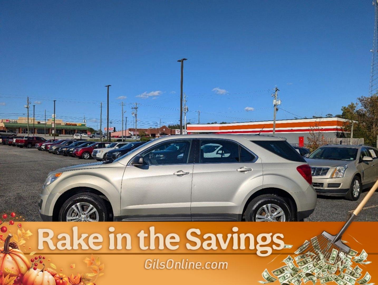 2013 Champagne Silver Metallic /Jet Black Chevrolet Equinox LS (2GNALBEK0D6) with an Gas/Ethanol I4 2.4/145 engine, 6-Speed Automatic transmission, located at 3959 U.S. 80 W, Phenix City, AL, 36870, (334) 297-4885, 32.469296, -85.135185 - 2013 Chevrolet Equinox LS - Photo#14