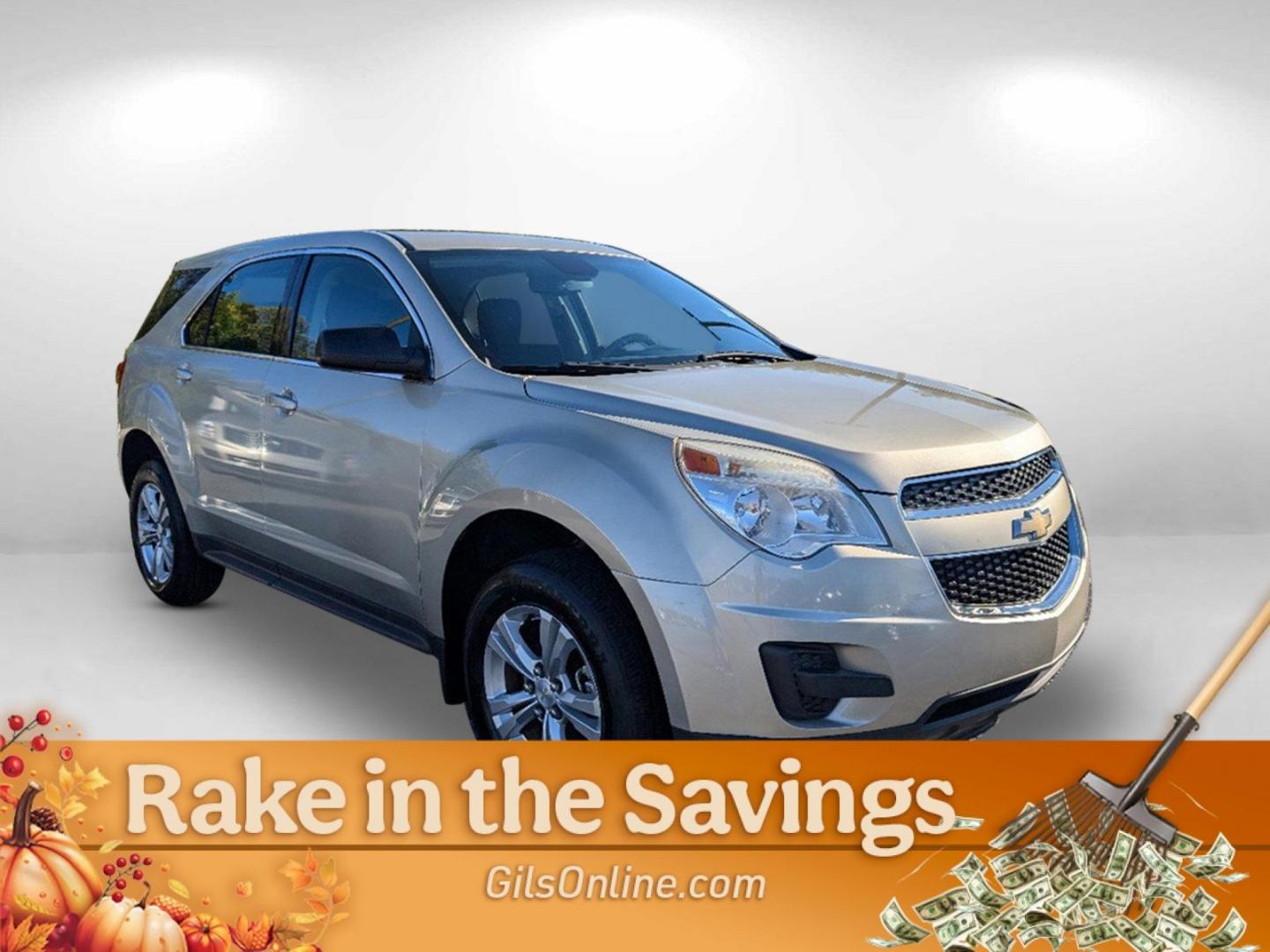 2013 Champagne Silver Metallic /Jet Black Chevrolet Equinox LS (2GNALBEK0D6) with an Gas/Ethanol I4 2.4/145 engine, 6-Speed Automatic transmission, located at 3959 U.S. 80 W, Phenix City, AL, 36870, (334) 297-4885, 32.469296, -85.135185 - 2013 Chevrolet Equinox LS - Photo#4