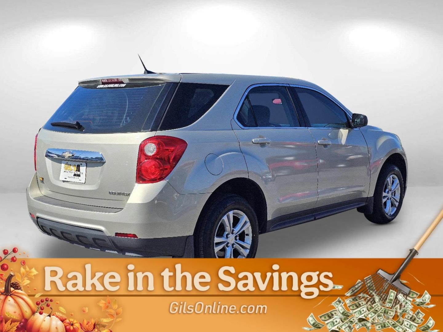 2013 Champagne Silver Metallic /Jet Black Chevrolet Equinox LS (2GNALBEK0D6) with an Gas/Ethanol I4 2.4/145 engine, 6-Speed Automatic transmission, located at 1430 Gateway Drive, Opelika, AL, 36801, (334) 239-0944, 32.637871, -85.409790 - 2013 Chevrolet Equinox LS - Photo#4