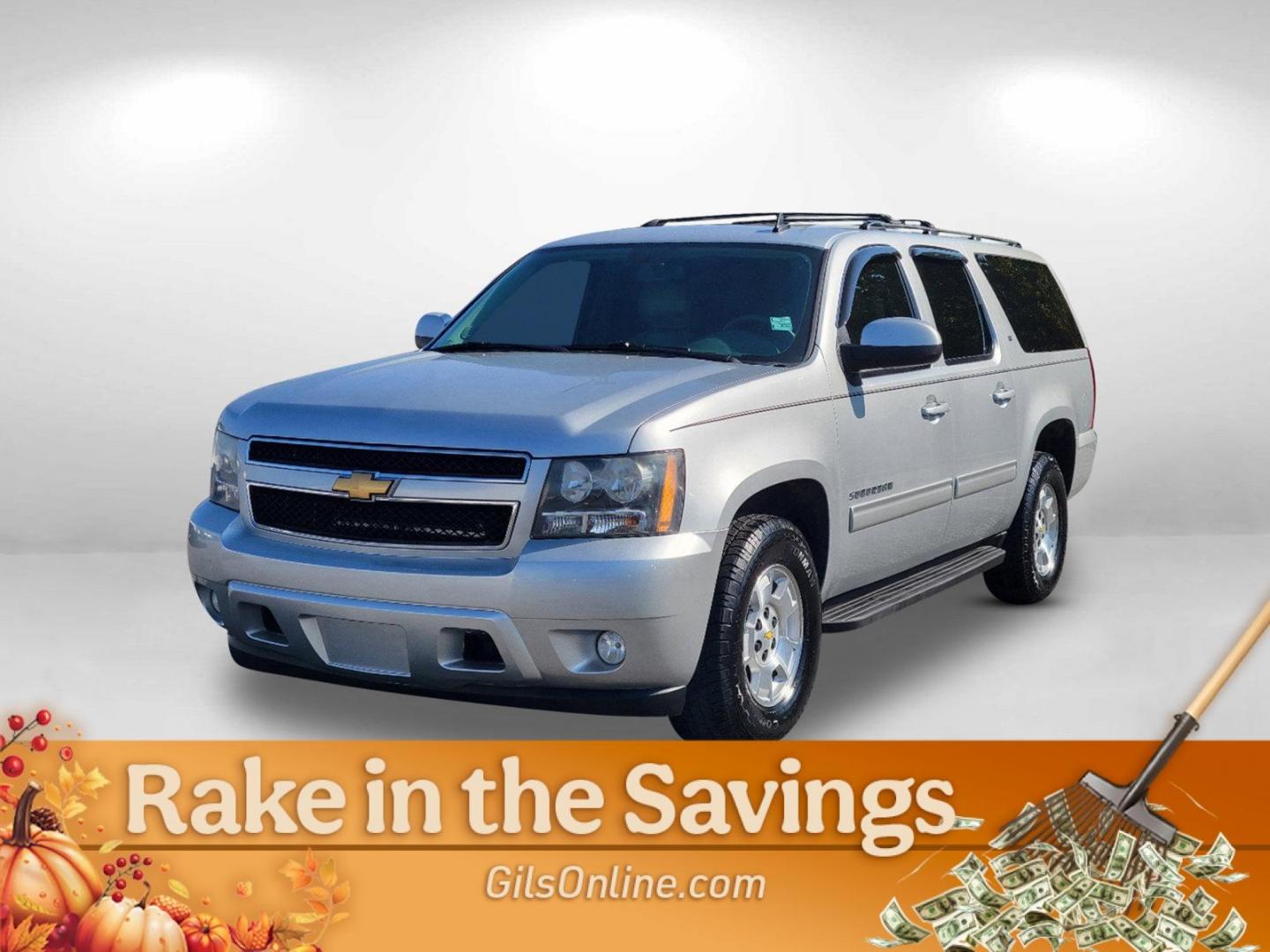 2012 Silver Ice Metallic /Light Titanium/Dark Titanium Chevrolet Suburban LT (1GNSCJE00CR) with an Gas/Ethanol V8 5.3L/323 engine, 6-Speed Automatic transmission, located at 3959 U.S. 80 W, Phenix City, AL, 36870, (334) 297-4885, 32.469296, -85.135185 - 2012 Chevrolet Suburban LT - Photo#1