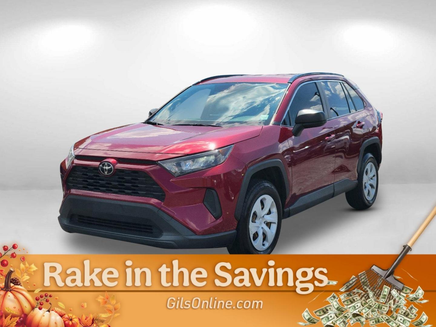 2020 Maroon Toyota RAV4 LE (JTMF1RFVXLD) with an Regular Unleaded I-4 2.5 L/152 engine, 8-Speed Automatic w/OD transmission, located at 521 Old Farm Lane Rd, Prattville, AL, 36066, (334) 325-1505, 32.482460, -86.416367 - 2020 Toyota RAV4 LE - Photo#0