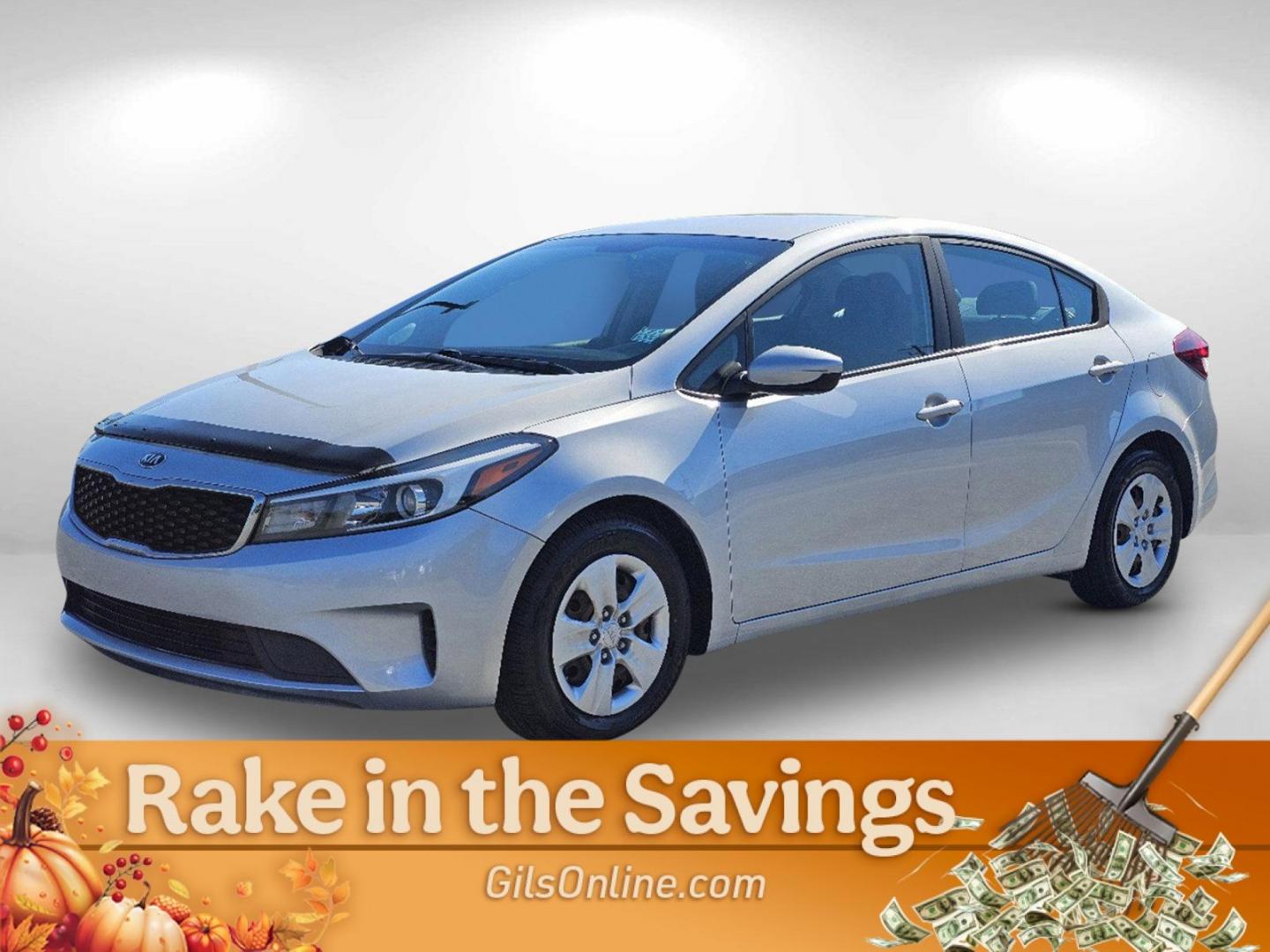 2017 Silky Silver /Black Kia Forte LX (3KPFL4A73HE) with an Regular Unleaded I-4 2.0 L/122 engine, 6-Speed Automatic w/OD transmission, located at 7000 Northlake Connector, Columbus, GA, 31904, (706) 987-8085, 32.524975, -84.978134 - 2017 Kia Forte LX - Photo#0