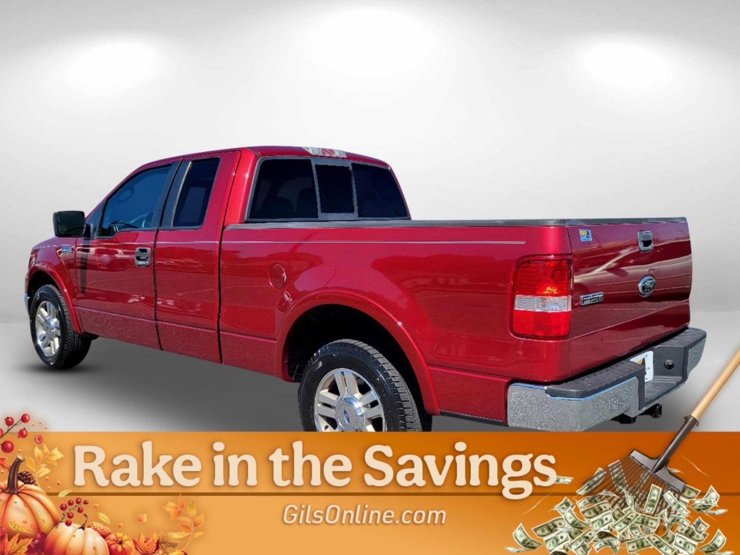 2008 Red Ford F-150 Lariat (1FTPX12V68F) with an Gas/Ethanol V8 5.4L/330 engine, 4-Speed Automatic w/OD transmission, located at 521 Old Farm Lane Rd, Prattville, AL, 36066, (334) 325-1505, 32.482460, -86.416367 - 2008 Ford F-150 Lariat - Photo#12