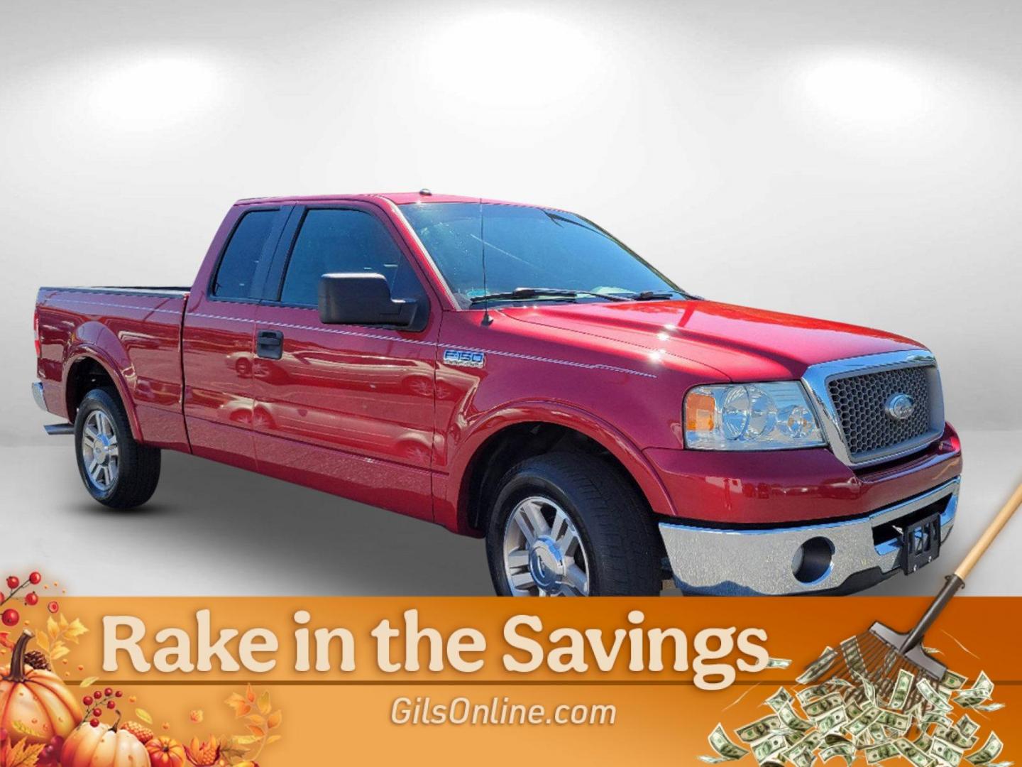 2008 Red Ford F-150 Lariat (1FTPX12V68F) with an Gas/Ethanol V8 5.4L/330 engine, 4-Speed Automatic w/OD transmission, located at 521 Old Farm Lane Rd, Prattville, AL, 36066, (334) 325-1505, 32.482460, -86.416367 - 2008 Ford F-150 Lariat - Photo#5