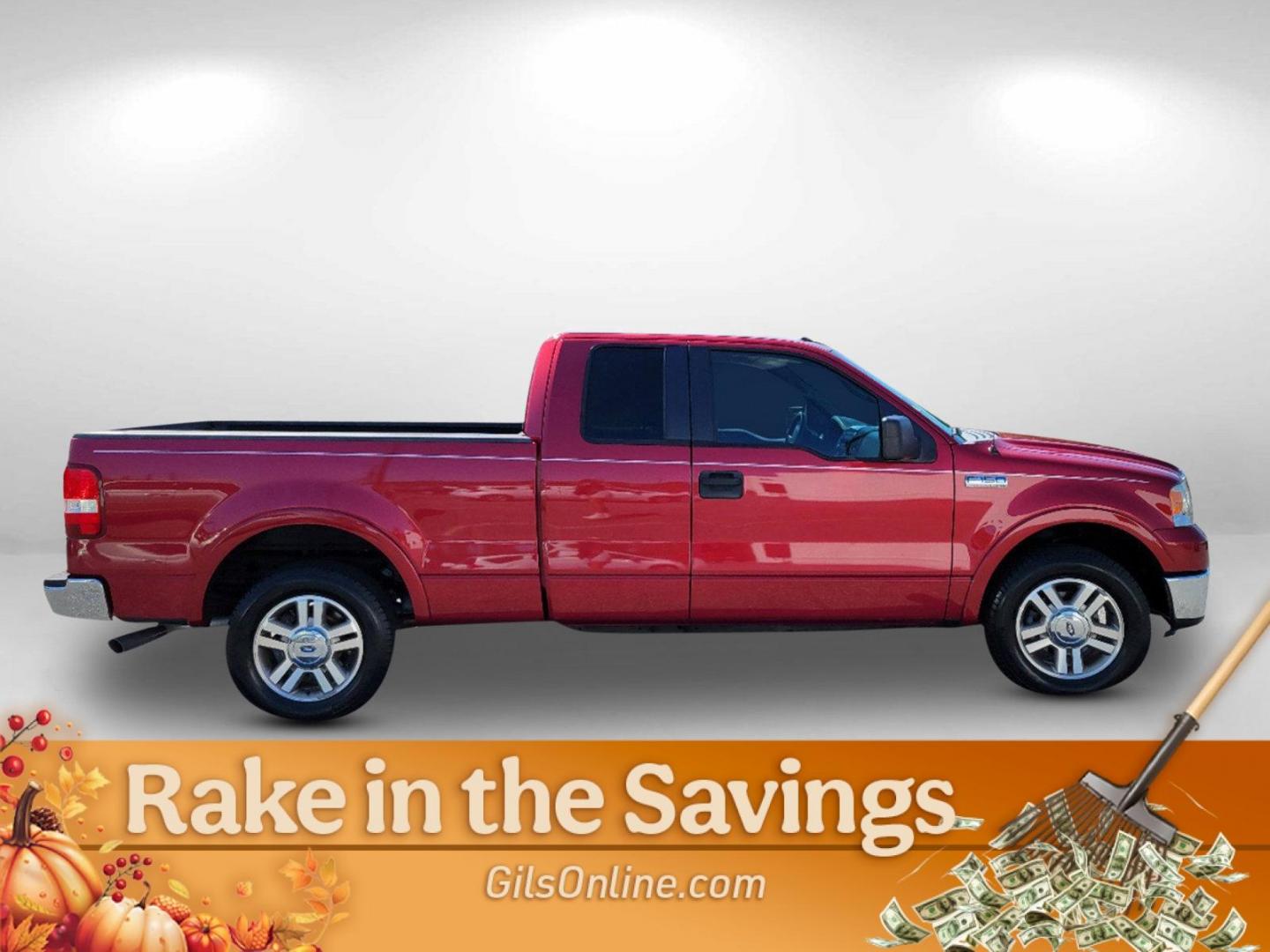 2008 Red Ford F-150 Lariat (1FTPX12V68F) with an Gas/Ethanol V8 5.4L/330 engine, 4-Speed Automatic w/OD transmission, located at 521 Old Farm Lane Rd, Prattville, AL, 36066, (334) 325-1505, 32.482460, -86.416367 - 2008 Ford F-150 Lariat - Photo#7