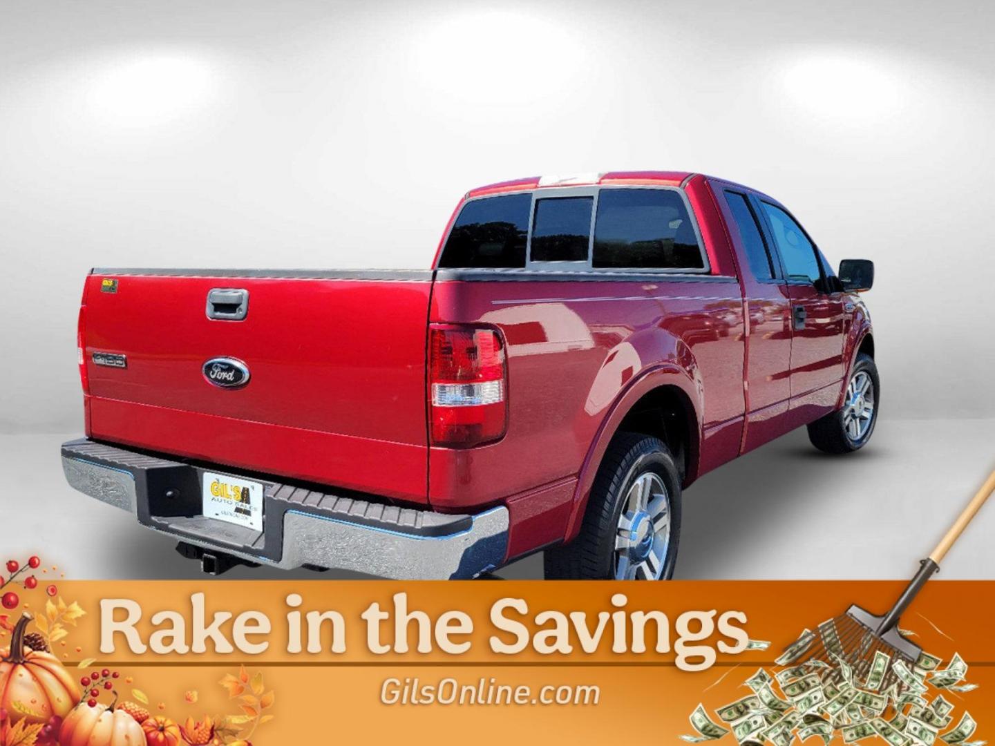 2008 Red Ford F-150 Lariat (1FTPX12V68F) with an Gas/Ethanol V8 5.4L/330 engine, 4-Speed Automatic w/OD transmission, located at 521 Old Farm Lane Rd, Prattville, AL, 36066, (334) 325-1505, 32.482460, -86.416367 - 2008 Ford F-150 Lariat - Photo#8